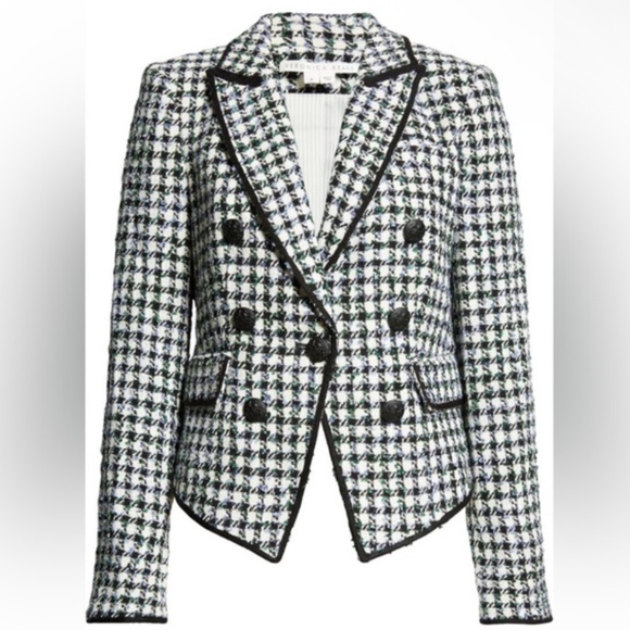 Veronica Beard Jackets & Blazers - VERONICA BEARD Gorgeous Tweed Dickey Jacket Blazer Sz 6 $698 NEW!!